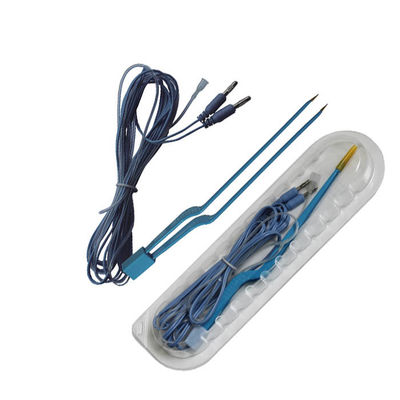 標準設計 銀色の尖端色とステンレス鋼の使い捨て電気外科鉛筆