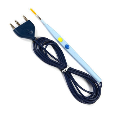 ODM 使い捨て電気外科鉛筆 ボタンスイッチ 使い捨てダイアテルミー鉛筆